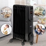 Camry Electric oil heater with remote control CAMRY CR 7814 13 fins, 2500 W black Cijene