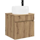 vidaXL Visoka umivalnik s police Artisan hrast 49 x 44,5 x 66 cm, (5000246153) | Shoptok.si