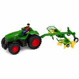  Remote Controlled Farm Tractor with Hay Rake RC Lights 1:24 | shoptok.hr