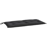  Jastuk za vrtnu klupu crni 110 x 50 x 7 cm od tkanine Oxford | shoptok.hr