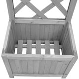  Rešetkasta sadilica 40 x 30 x 135 cm od masivne jelovine | shoptok.hr
