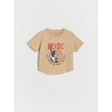 Reserved - Majica AC/DC - Bež | Shoptok.si