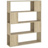 vidaXL ormarić za knjige / sobna pregrada boja hrasta 100x24x124 cm | shoptok.hr