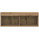  Set TV komoda Zidne 2 pcs Umjetnički hrast 80 x 30 x 30 cm | Eponuda.com
