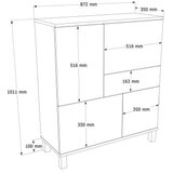 Hanah home višenamenski ormar mood MD3 cs | Eponuda.com