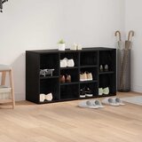  Klupa za cipele Crni hrast 103 x 30 x 54,5 cm Konstruirano drvo | Eponuda.ba