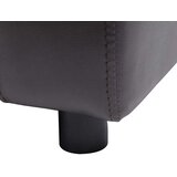 SOFA za pse smeđa 80 x 50 x 40 cm od umjetne kože | shoptok.hr
