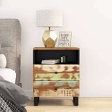  Noćni ormarić 50x33x62cm masivno obnovljeno i konstruirano drvo | shoptok.hr