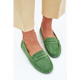 Boto Women's Suede Moccasins Green Lenvie | shoptok.hr