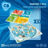  Tabla za Parchis i Igru Guske Colorbaby 25 x 1 x 25 cm (25 Dijelovi) (6 kom.) | shoptok.hr