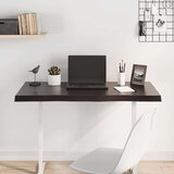 vidaXL Stolna ploča tamnosiva 100x60x4 cm obrađena masivna hrastovina | shoptok.hr