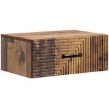  Noćni ormarić za montažu na zid Staro drvo 49 x 34,5 x 20 cm | shoptok.hr