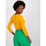 RUE PARIS Blouse-RV-BZ-7529.92-light orange | Shoptok.si