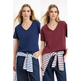 TRENDYOLMILLA Ženski set majici TWOSS23TS00002, Višebojni | Eponuda.com