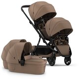 Redsbaby NUVO 2 Twin dječja kolica za blizance 2u1, Mocha Cijene