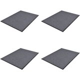 vidaXL PVC Predpražniki 4 kosi sivi 90x60 cm Cene
