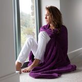  Topla odeja Snug-Rug Sherpa - vijolična Cene