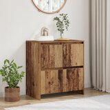 vidaXL s vratima Staro drvo 70 x 41 x 75 cm Konstruirano drvo Cijene