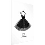  Plakat - Little Black Dress 40x60 Bez okvira s margom | shoptok.hr