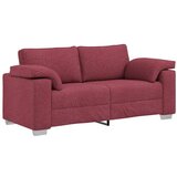  Sofa Srečna rdeča Tkanina, Les Standardna Sofa Pravokotna, (22094469) | Shoptok.si