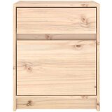  Nočna omarica 2 kosa 40x31x50 cm trdna borovina, (20623927) | Shoptok.si