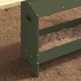 Hranilica za kokoške Maslinasto zelena 81 x 32 x 53,5 cm | Eponuda.com