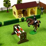  Set Farm Horse Stud Obstacle Course Stable Horses Figures 26 pcs. | shoptok.hr
