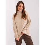 Wool Fashion Italia Sweater-AT-SW-23401.97P-beige | Shoptok.si