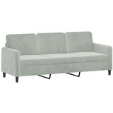 Maison Chic kavč - Sofa - Kanape svetlo siv 180 cm žamet, (21726423) Cene