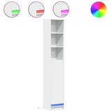  Komoda s LED svjetlima bijela 36x32,5x200 cm konstruirano drvo | shoptok.hr