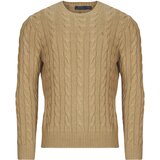 Polo Ralph Lauren Puloverji PULL COL ROND MAILLE TORSADEE Bež | Shoptok.si