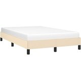  Okvir kreveta bez madraca krem 120x190 cm od tkanine | shoptok.hr