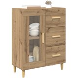  Kreveta Umjetnički hrast 69,5 x 34 x 90 cm Konstruirano drvo | shoptok.hr