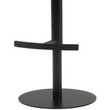 Livetastic BARSKI STOL, siva, črna | Shoptok.si