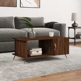 vidaXL Stolić za kavu Smeđa hrasta 90x50x40 cm konstruirano drvo Cijene