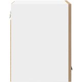 vidaXL Viseča omarica Riga 2 pcs Artisan hrast in bela 30 x 31 x 40 cm | Shoptok.si