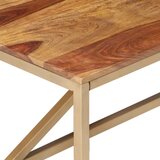  Bočni stolić 60 x 60 x 40 cm od masivnog drva | shoptok.hr