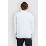 Billabong Burleigh Mock Neck Half-Zip Sweater light grey heather | Shoptok.si