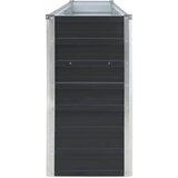  Povišena vrtna gredica 320x40x77 cm pocinčani čelik antracit | shoptok.hr