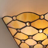  Endon 64302 - Zidno svetlo Tiffany PEARL 1xE14/40W/230V | Eponuda.com