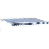  Povlačivi tende Plava 400 x 200 cm tkanina | shoptok.hr