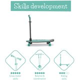 Chillafish 2U1 trotinet i skejt SkatieSkootie 3 Mint do 50kg | Eponuda.com