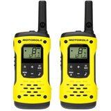 Motorola Voki toki Motorola Talkabout T92 H2O (par), IP67 vodootporna, 16 kanala na slobodnim frekvenc PMR446, 121 privatni kod, taster za uzbunu, LED lampa, microUSB punjač, dopunjive NiMH baterije, torbica, domet 150m-10km | Eponuda.com