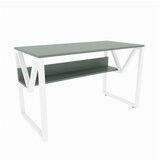 Hanah home lona - green, white greenwhite study desk | ePonuda.com