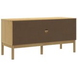 TV ormarić FLORO voštano smeđi 114x43x55 cm masivna borovina | Eponuda.com