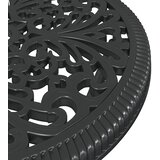 Bistro set za vrt 3 pcs Crna Aluminij | shoptok.hr