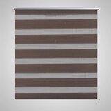 vidaXL Črtasti Zebra Rolo / Senčilo velikost 40 x 100 cm Kavna barva Cene