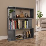 Ormarić za knjige / sobna pregrada sivi 80x24x96 cm iverica | shoptok.hr