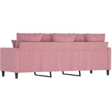  Trosjed ružičasti 180 cm baršunasti | shoptok.hr