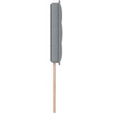  Uzglavlje s LED-om Svjetlosiva Tkanina 80 cm Okvir kreveta | shoptok.hr